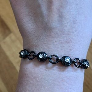 Henri Bendel gunmetal bracelet